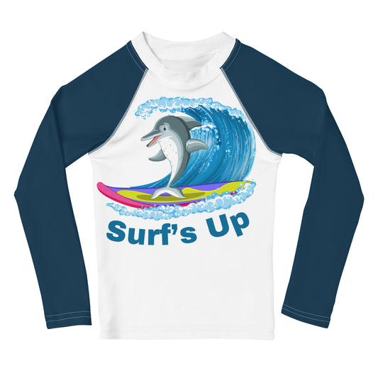 Surf's up Kids Rash Guard