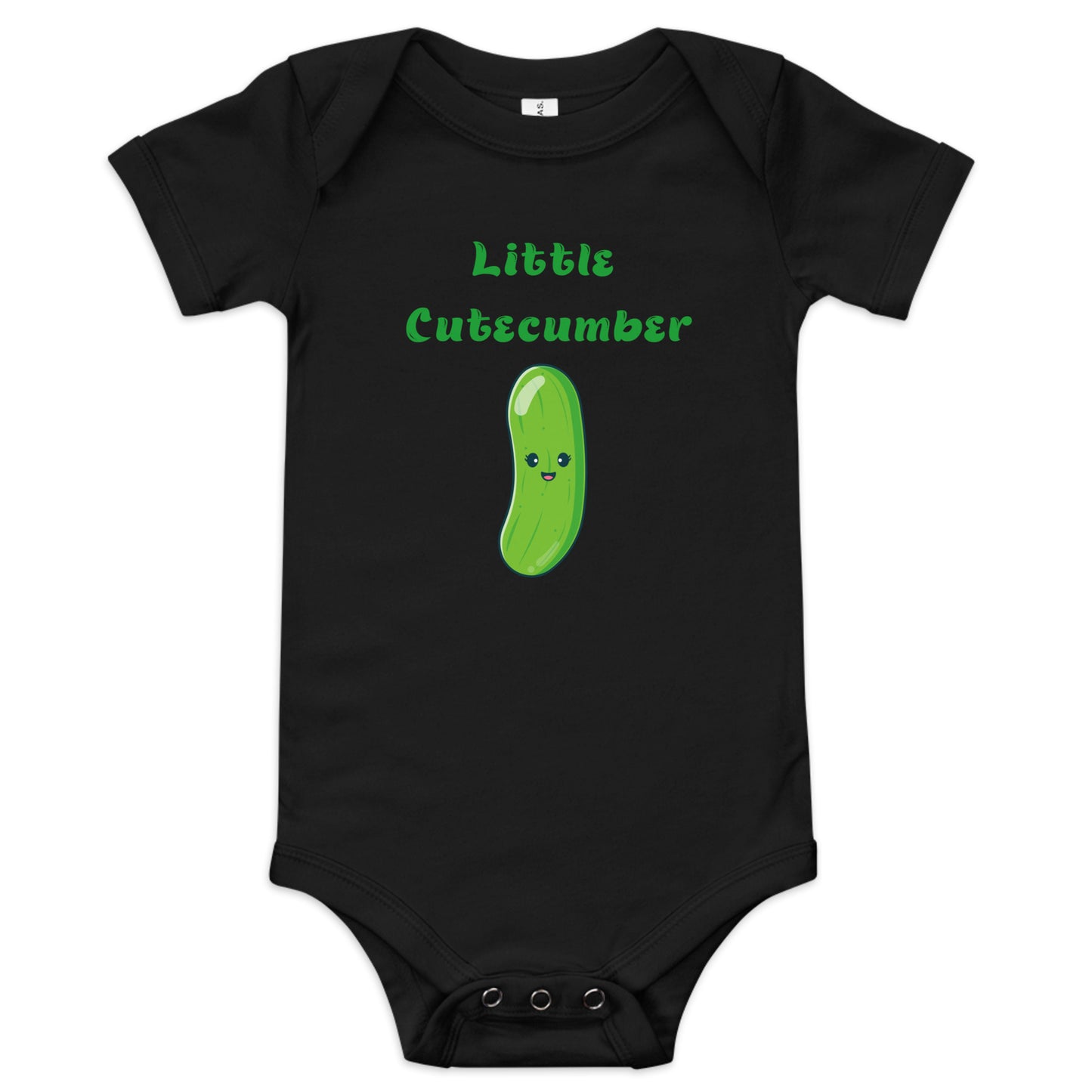 Cute-Cumber Baby short sleeve one piece