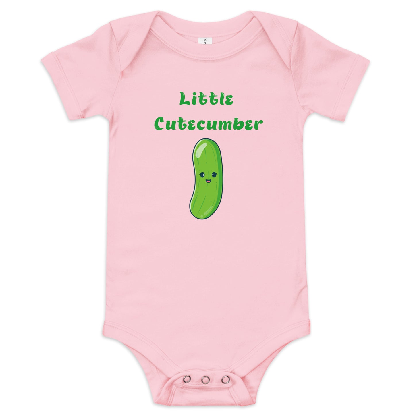 Cute-Cumber Baby short sleeve one piece