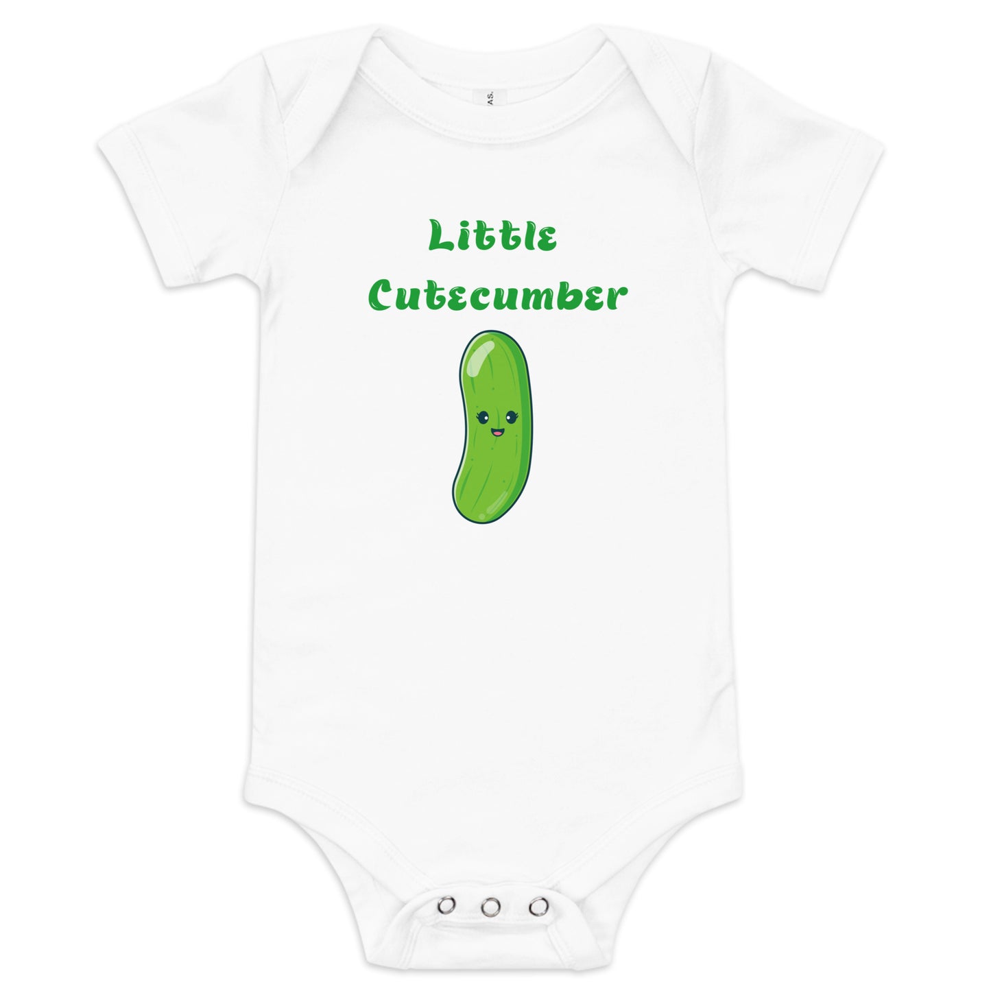 Cute-Cumber Baby short sleeve one piece