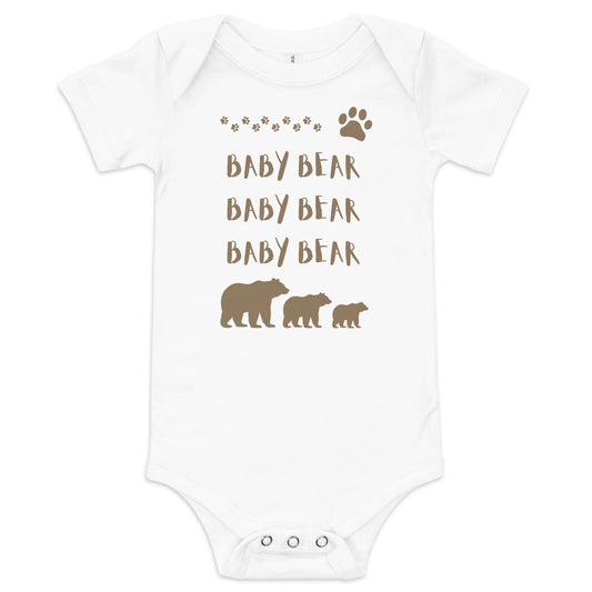 Baby Bear Baby short sleeve one piece