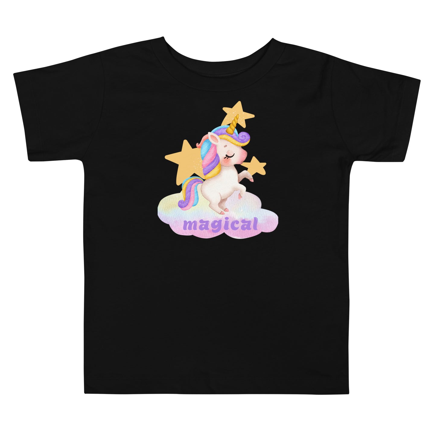 Magical Unicorn Toddler Short Sleeve Tee