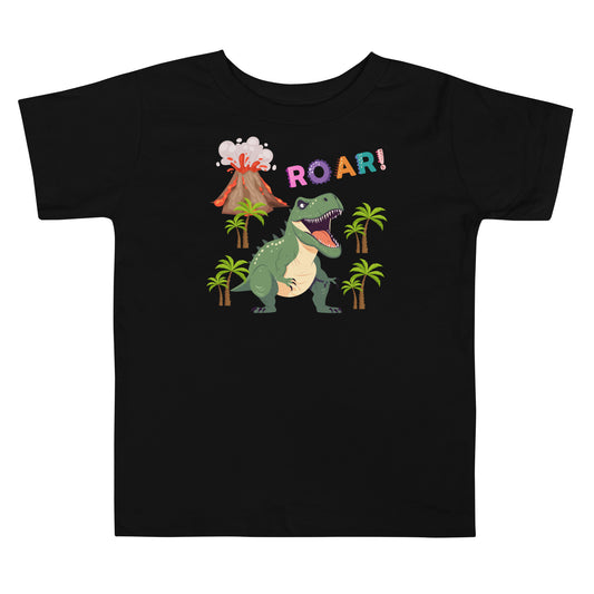 Dino Roar Toddler Short Sleeve Tee