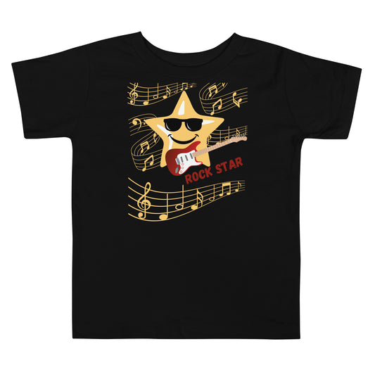 Rock Star Toddler Short Sleeve Tee