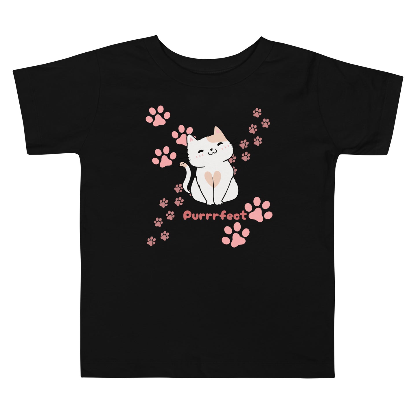 Purrr-fect Toddler Short Sleeve Tee