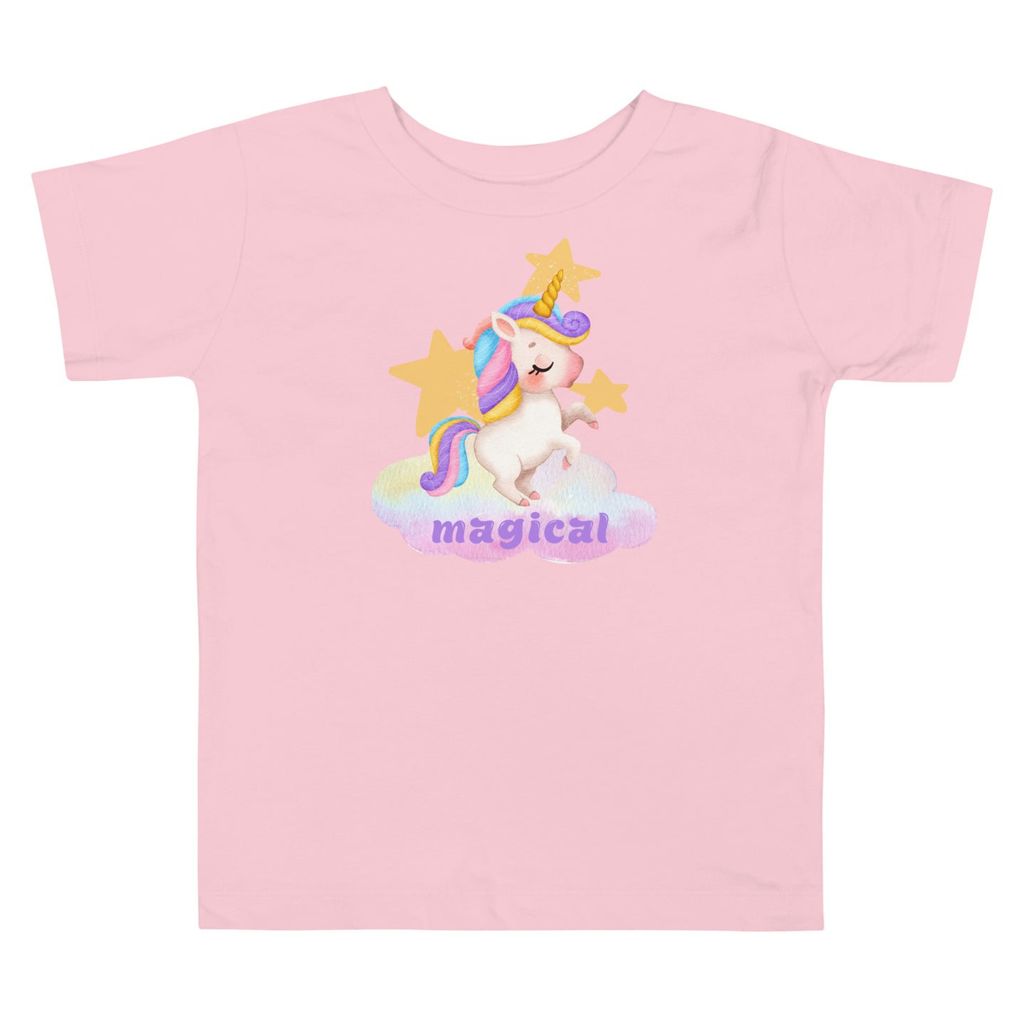 Magical Unicorn Toddler Short Sleeve Tee