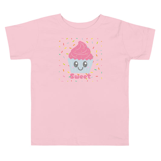 Cupcake Toddler Short Sleeve Tee