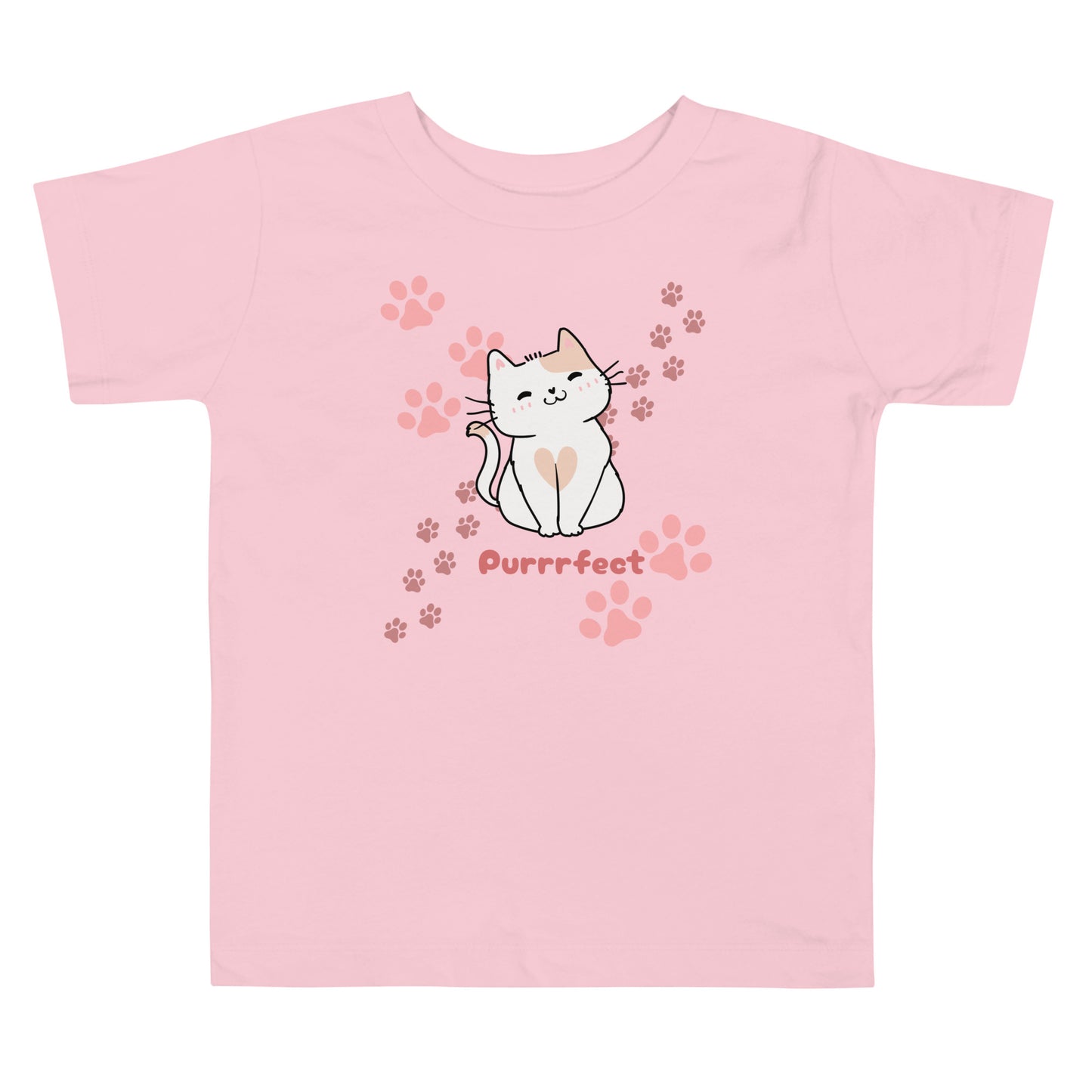 Purrr-fect Toddler Short Sleeve Tee