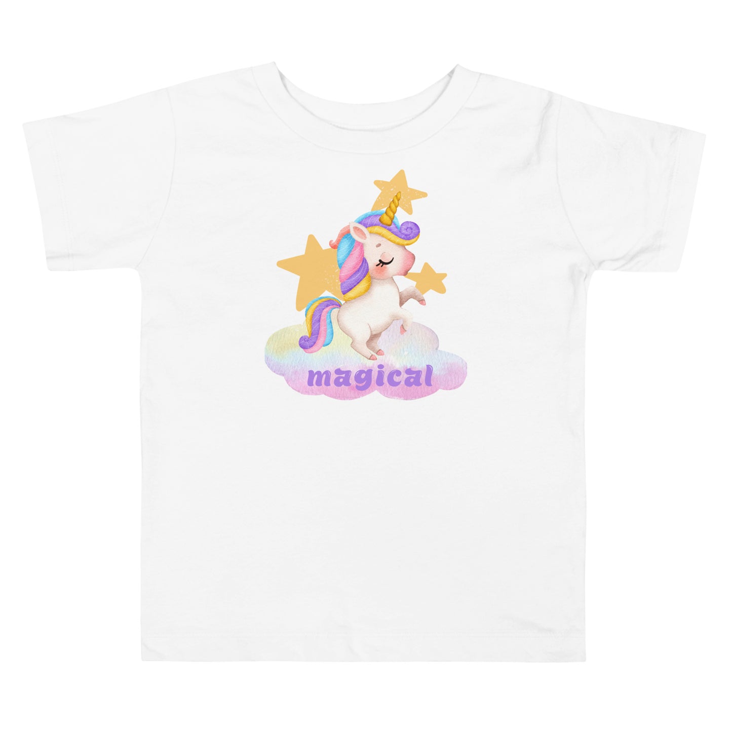 Magical Unicorn Toddler Short Sleeve Tee