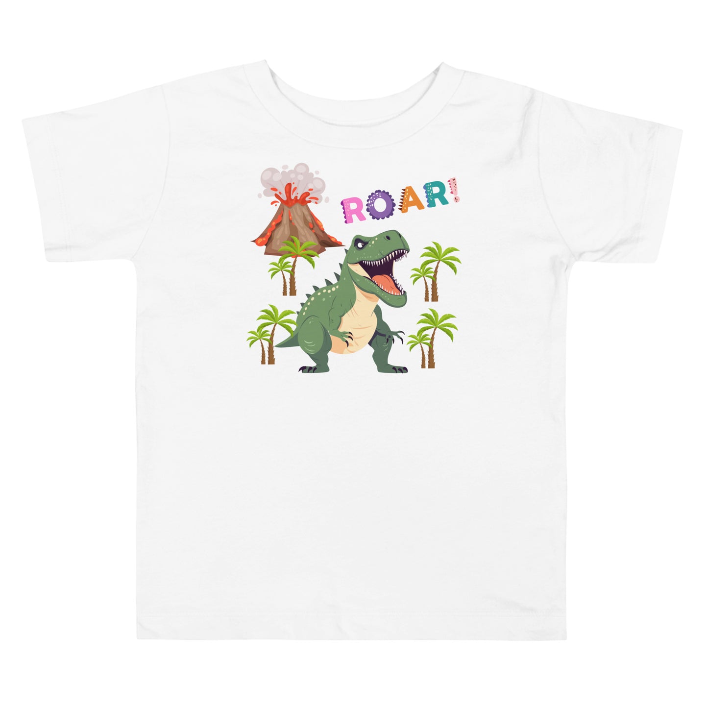 Dino Roar Toddler Short Sleeve Tee