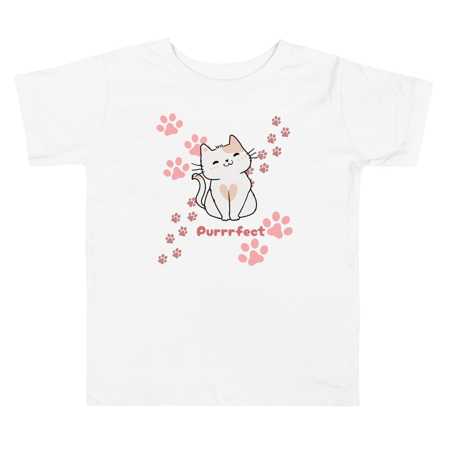 Purrr-fect Toddler Short Sleeve Tee