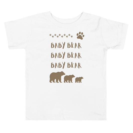 Baby Bear Toddler Short Sleeve Tee