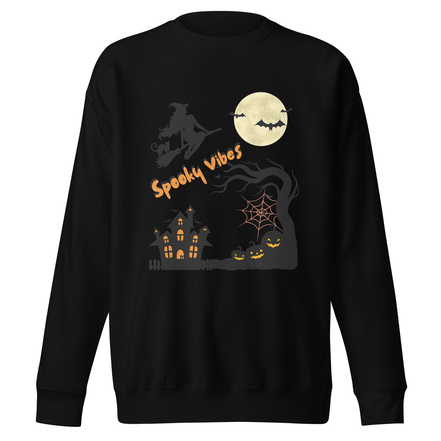 Spooky Vibes Unisex Premium Sweatshirt