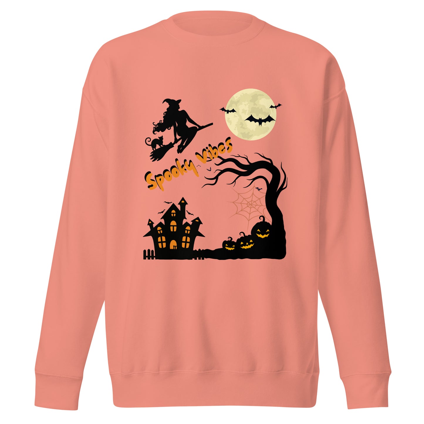 Spooky Vibes Unisex Premium Sweatshirt