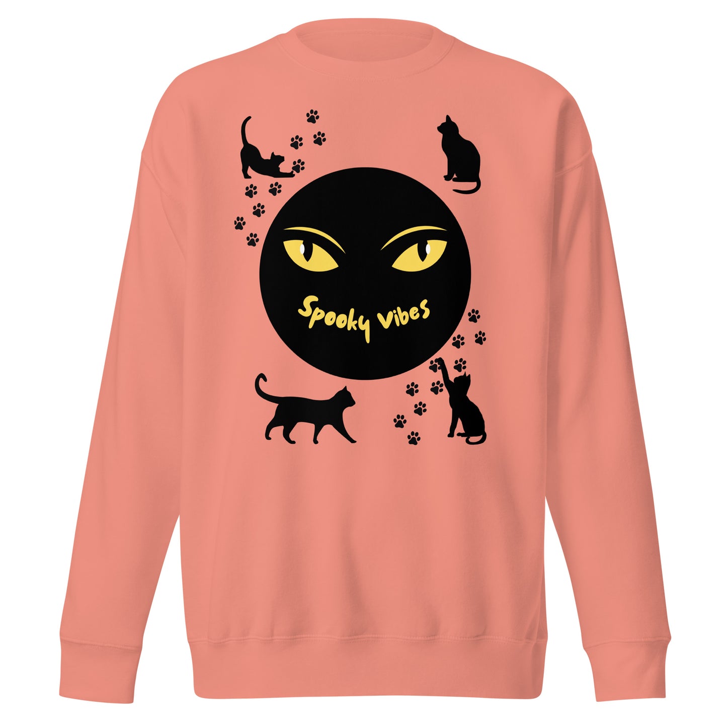 Black Cat Unisex Premium Sweatshirt