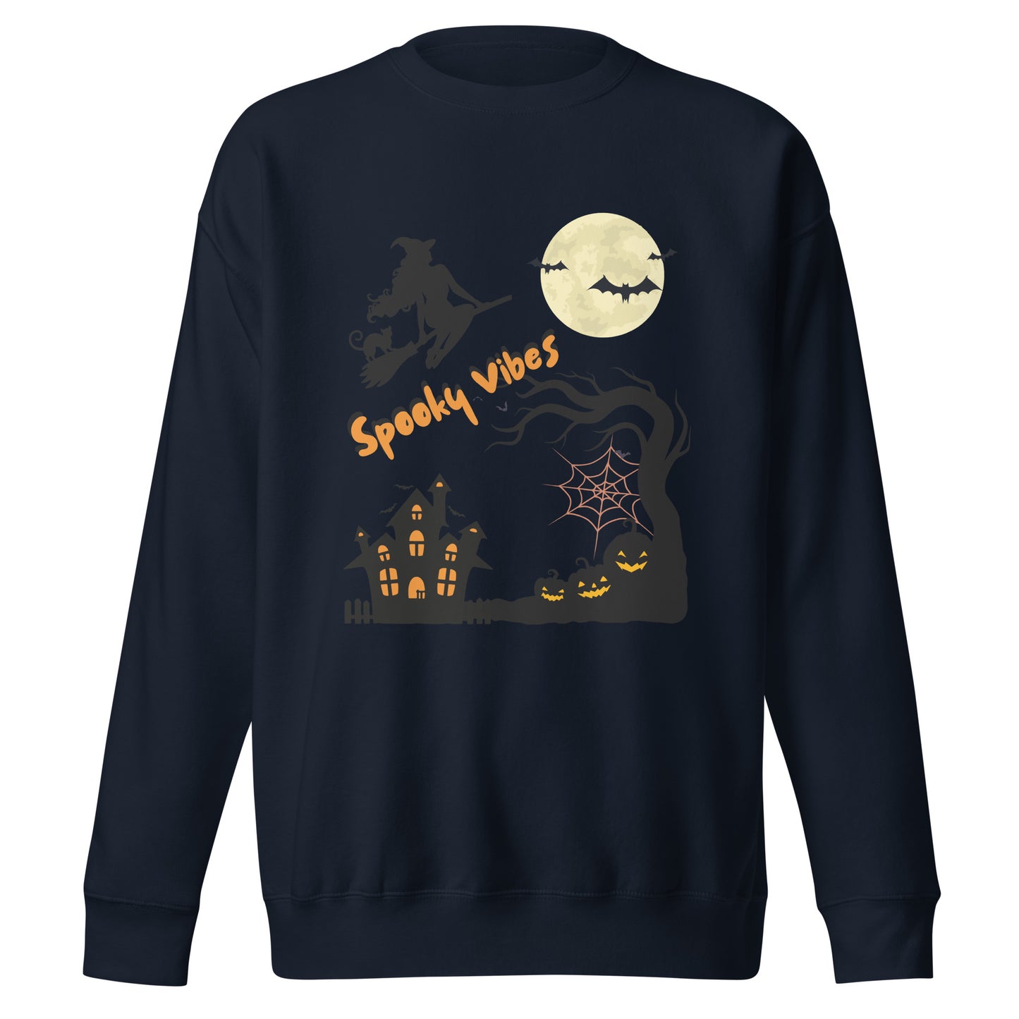 Spooky Vibes Unisex Premium Sweatshirt