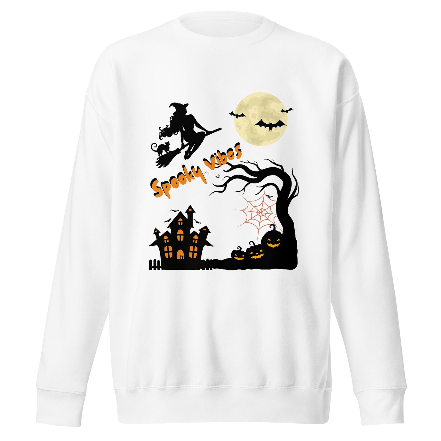 Spooky Vibes Unisex Premium Sweatshirt