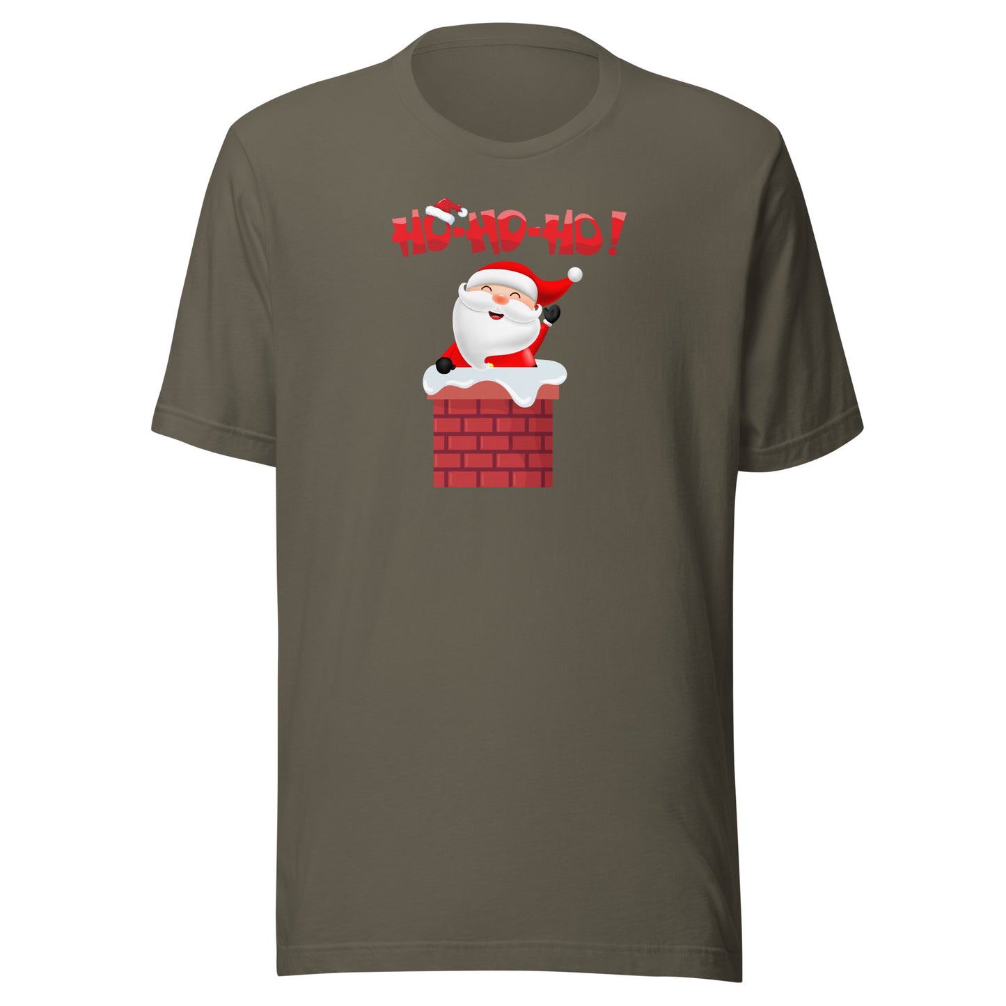 Chimney Santa Unisex t-shirt