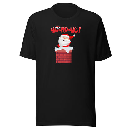 Chimney Santa Unisex t-shirt