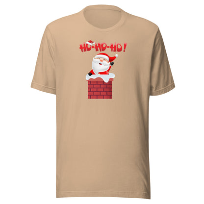 Chimney Santa Unisex t-shirt