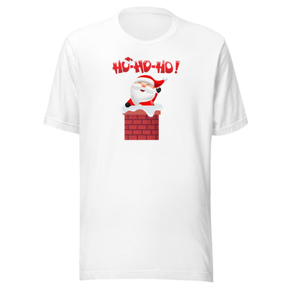 Chimney Santa Unisex t-shirt