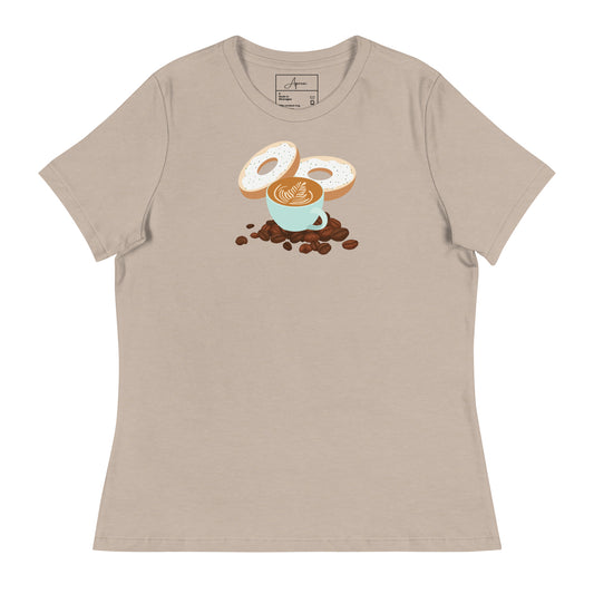 Coffee & Bagels Women's Relaxed T-Shirt