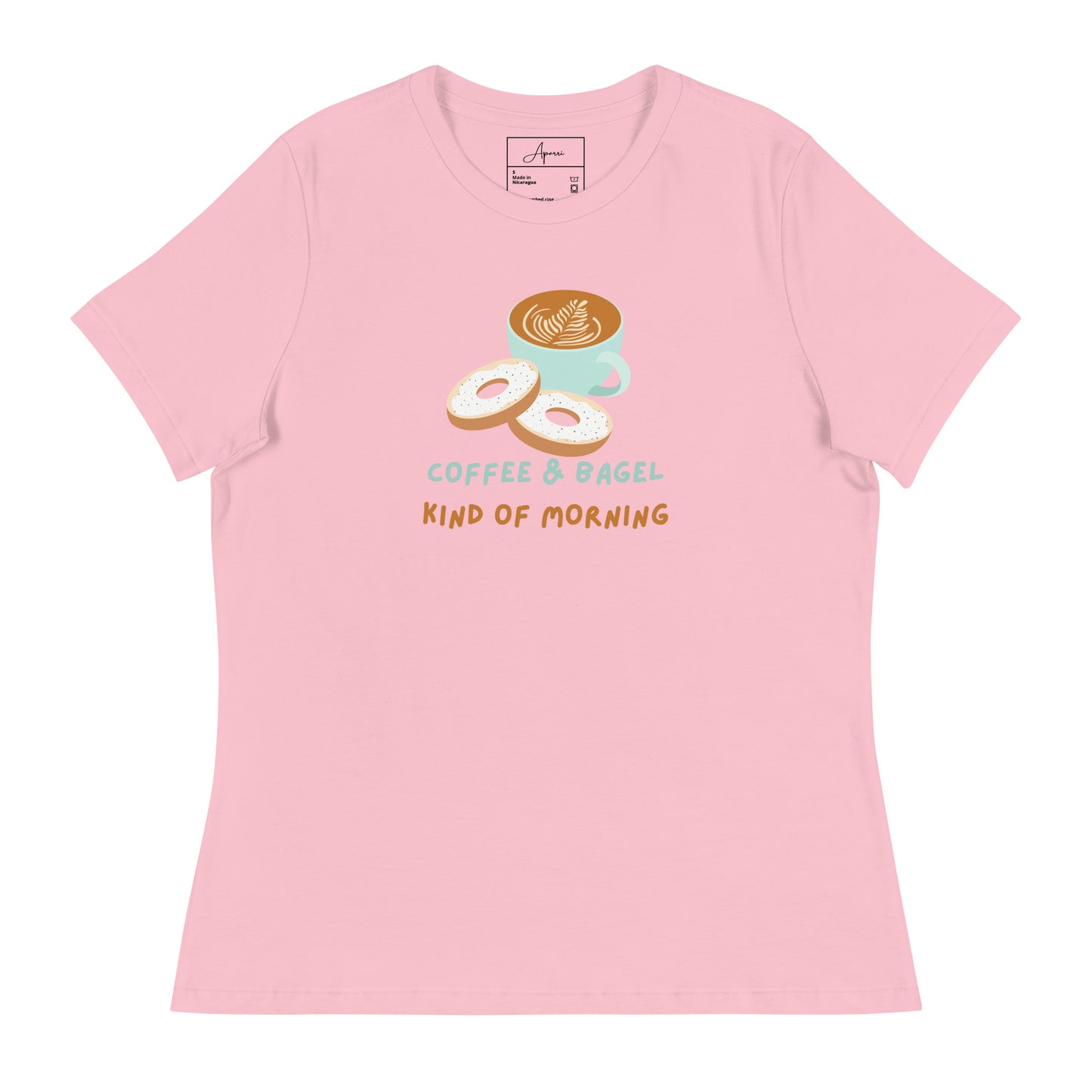 Coffee & Bagel Kind of Morning Women's Relaxed T-Shirt